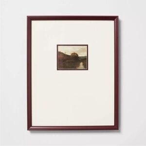 16"x20" Landscape with Color Frame and Mat Wall Art - Studio McGee